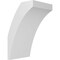 Ekena Millwork 5 1/2-in. W x 6-in. D x 10-in. H Thorton Architectural Grade PVC Knee Brace BRCP055X06X10THR - alternate 1